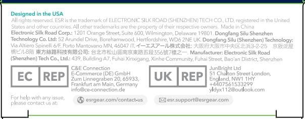 ESR for AirPods Pro 2 Case, Compatible with Airpods Pro Case 2nd / 1st Generation (2023/2022/2019), Compatible with MagSafe, Full Drop Protection Cover with Lanyard, White