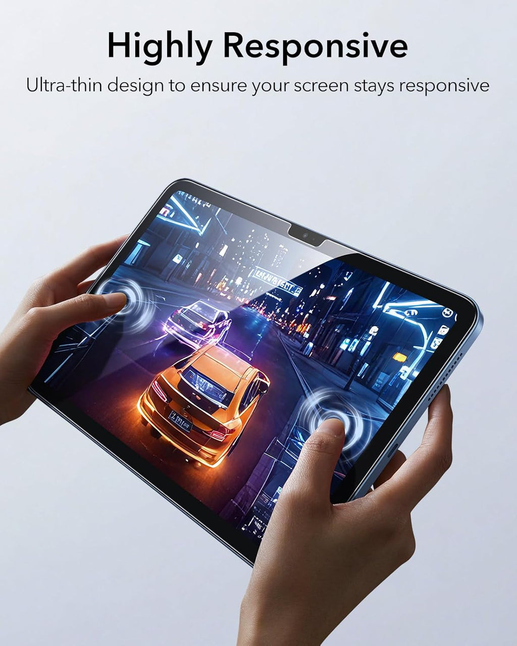 ESR 2 Pack Screen Protector for iPad A16 11th/10th Generation (11 Inch/10.9, 2025/2022), 9H Tempered Glass Film Guard with Alignment Frame, Anti-Scratch, Bubble Free, HD Clarity, Apple Pencil Support